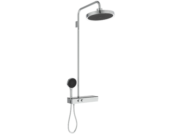 CERATHERM SOLOS - A7881AA - Wall-mounted thermostatic shower panel with hand shower by Ideal Standard - view 2